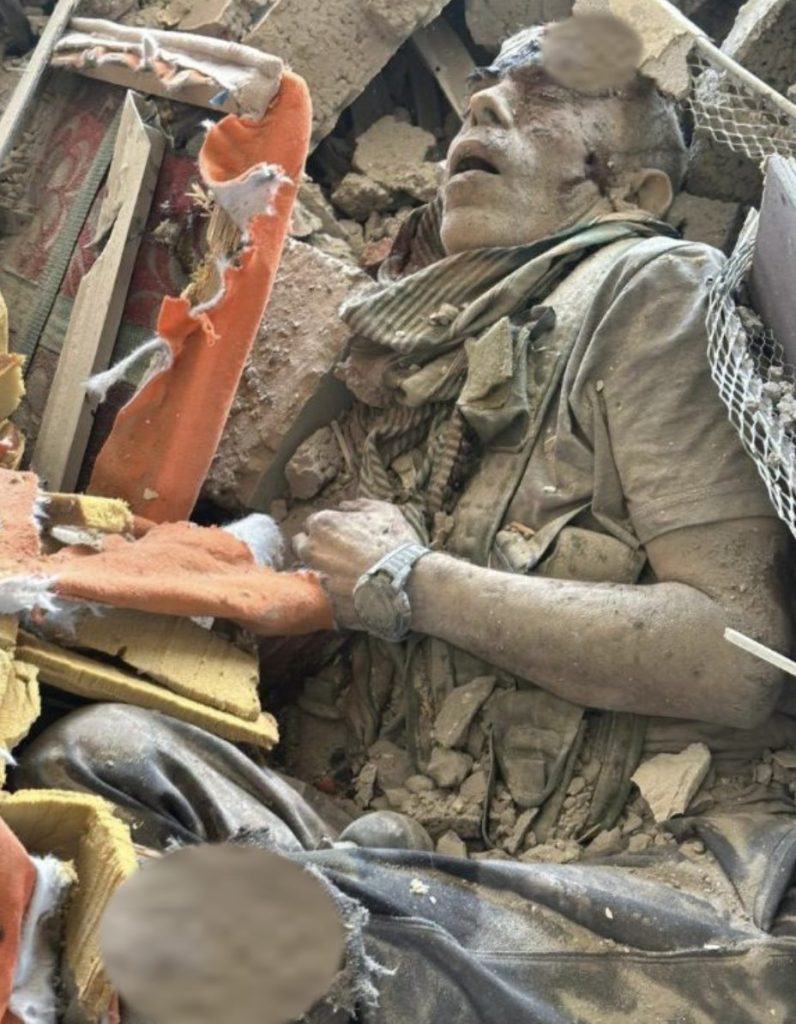 Hamas leader Yahya Sinwar's final moments covered in dust Dimsum Daily